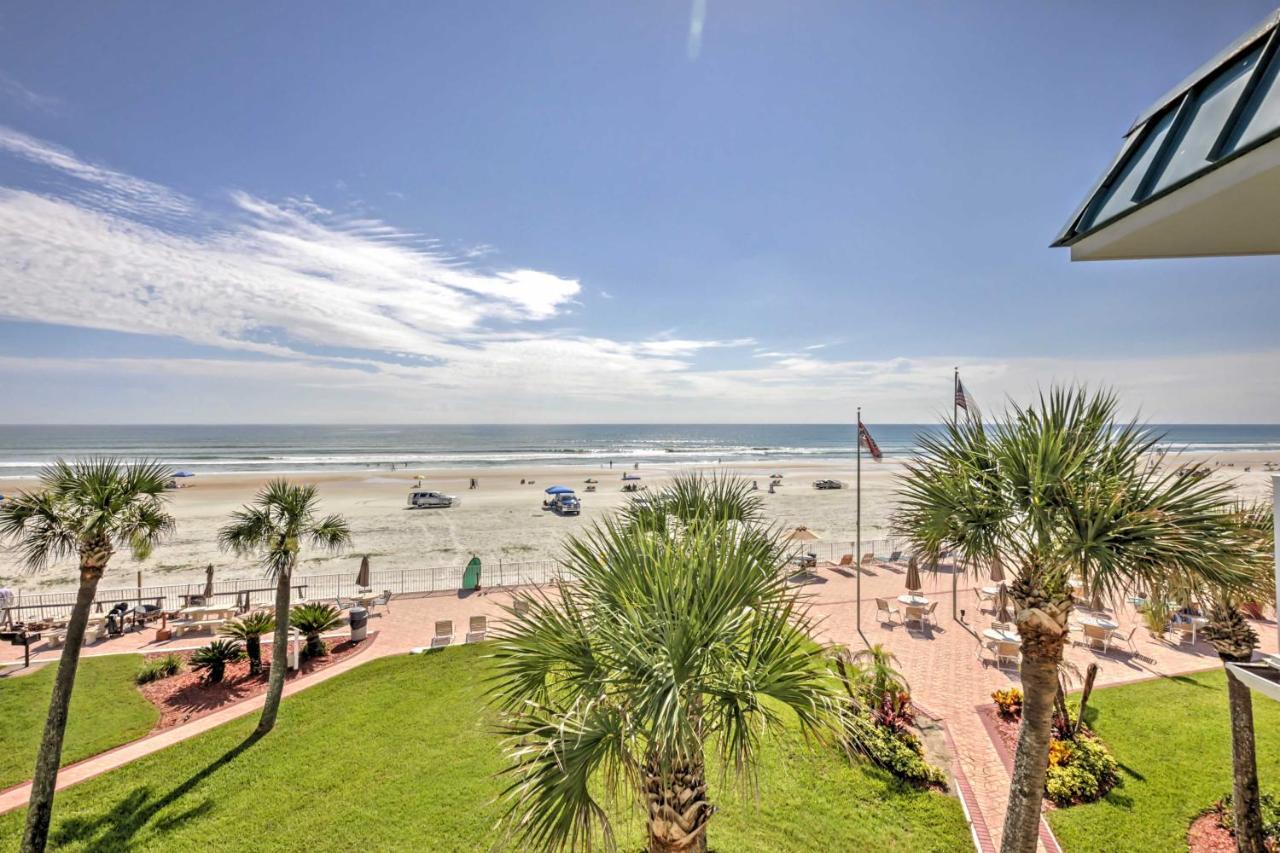 Daytona Beach Studio With Oceanfront Balcony And Pool! Εξωτερικό φωτογραφία