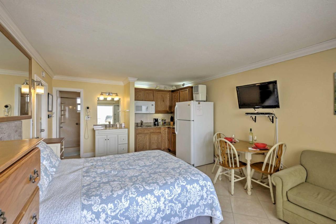 Daytona Beach Studio With Oceanfront Balcony And Pool! Εξωτερικό φωτογραφία