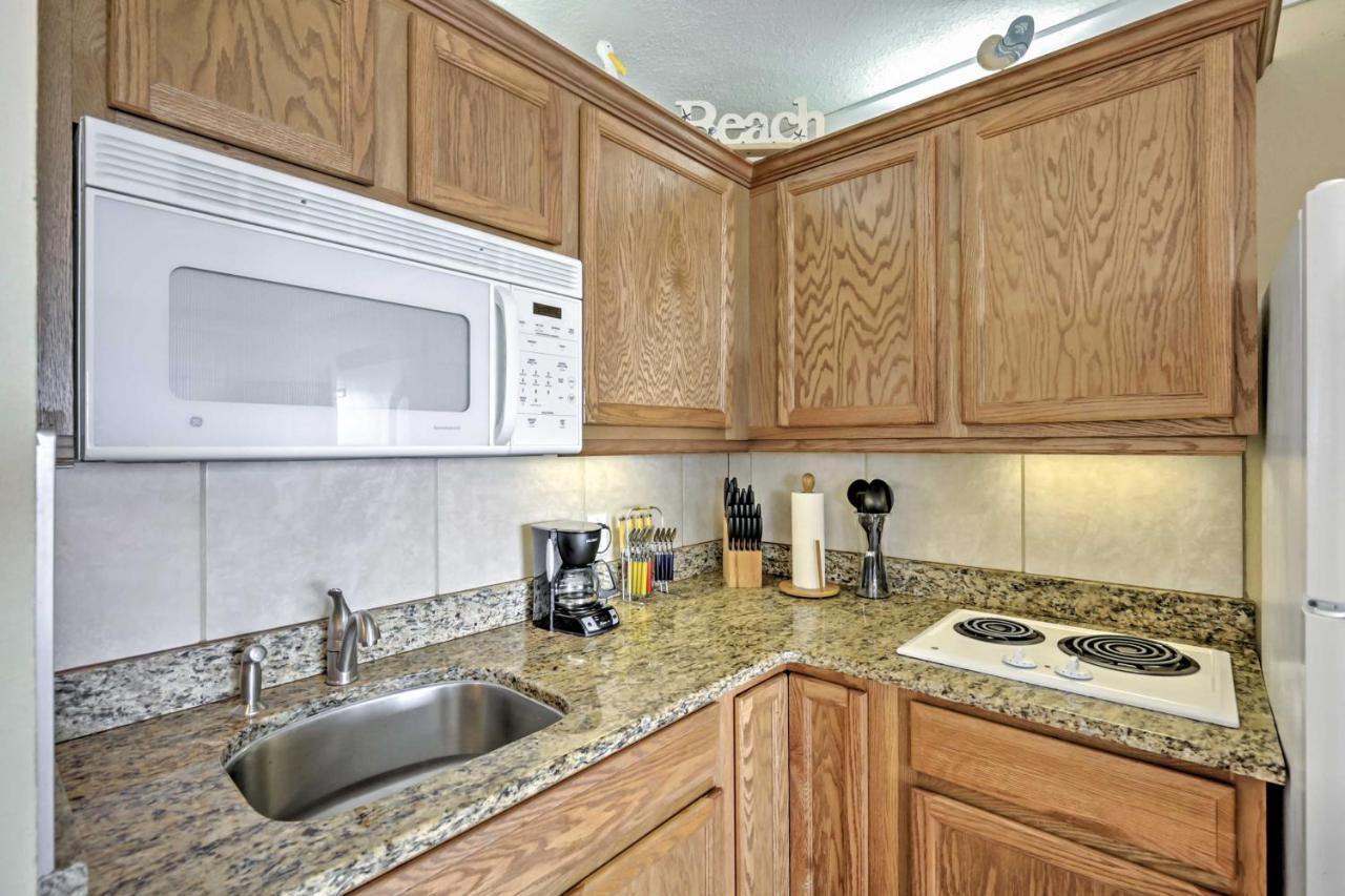 Daytona Beach Studio With Oceanfront Balcony And Pool! Εξωτερικό φωτογραφία