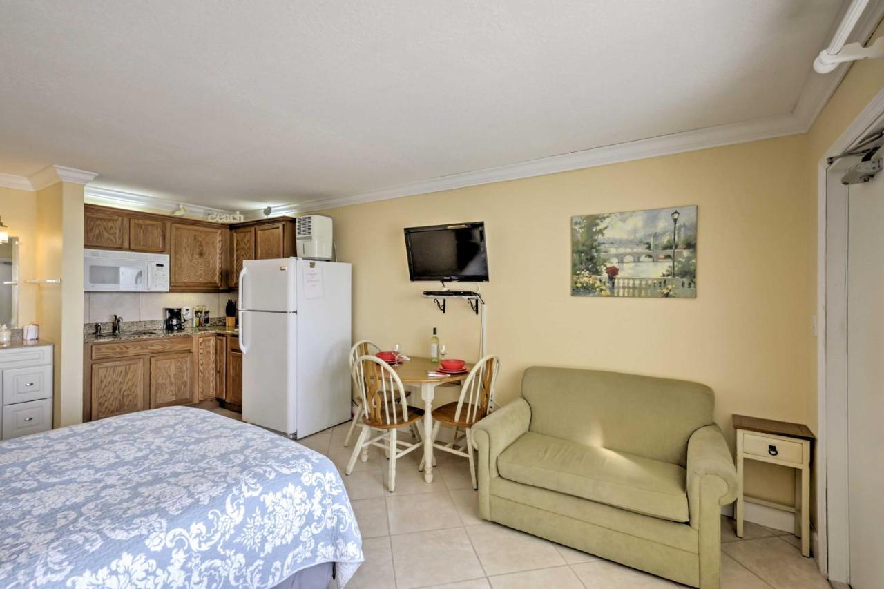 Daytona Beach Studio With Oceanfront Balcony And Pool! Εξωτερικό φωτογραφία